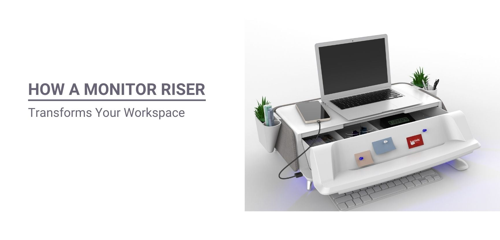 How An Adjustable Monitor Stand Can Improve Your Workspace – Progressive  Desk