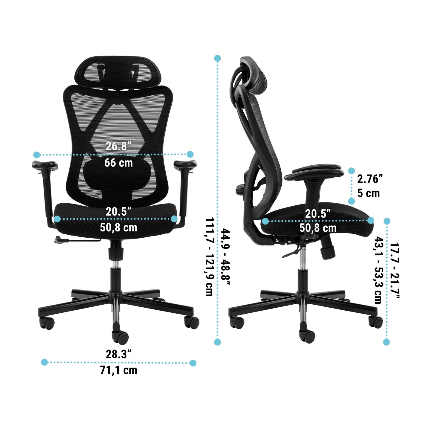 Apex Glyder Chair Infographics #6