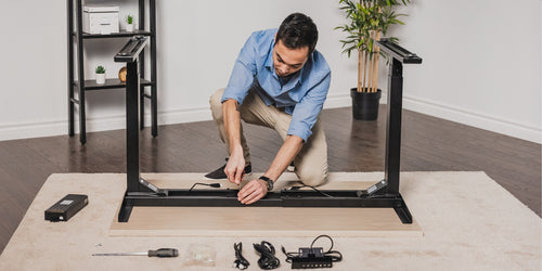 Adjustable Standing Desk Easy Quick Assembly