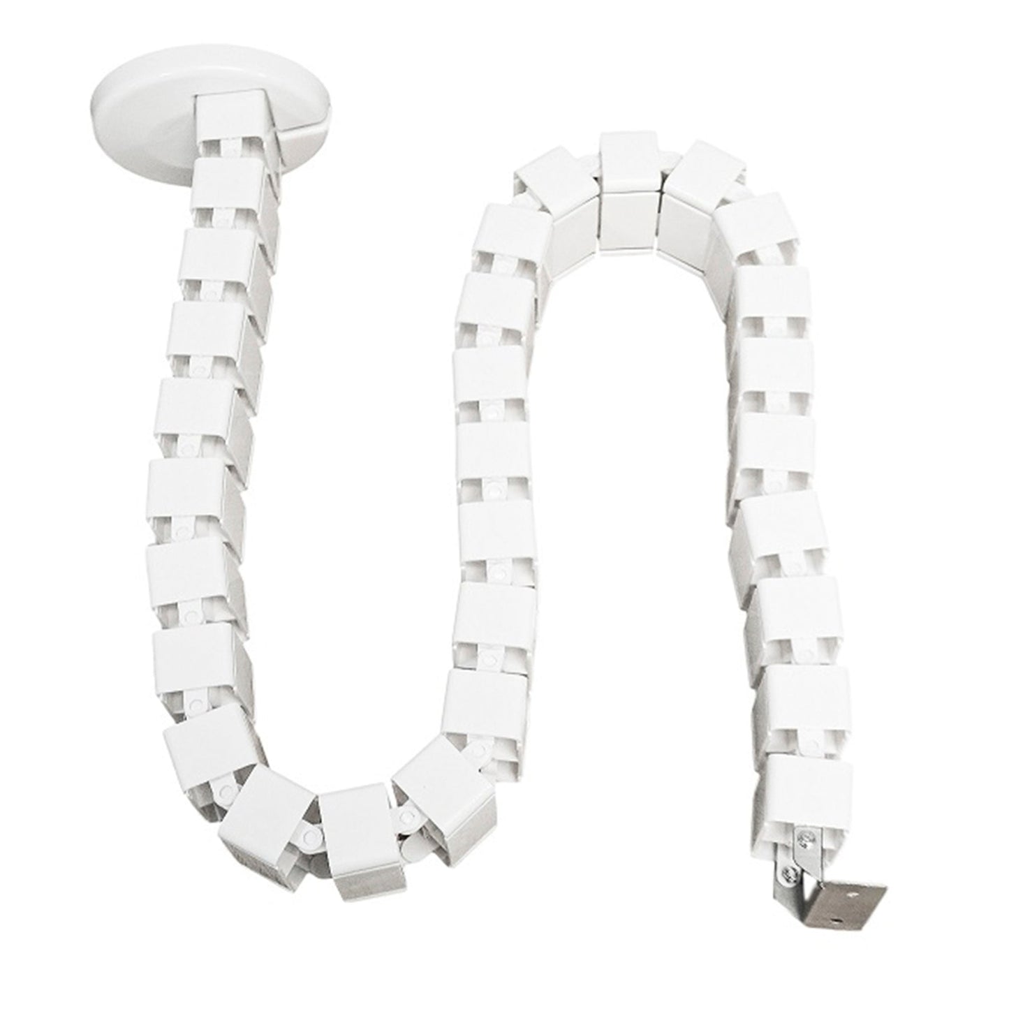 Adjustable Cable Management Snake DO-01 white