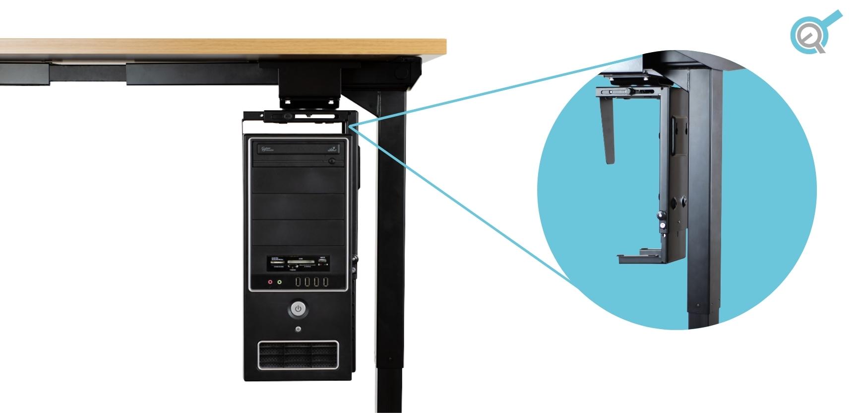 How to Install CPU Holder on the Standing Desk – Progressive Desk