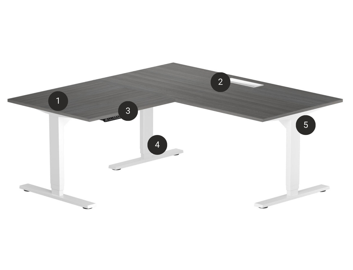 Industrial Adjustable Desks And Metal Table Bases – Progressive Desk