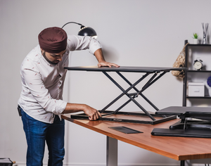 Adjustable Standing Desk Converters with Guaranteed Durability