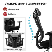 Load image into Gallery viewer, Apex Glyder Chair Infographics #2