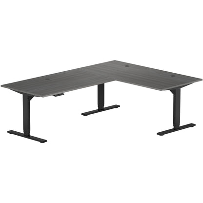 Corner Ryzer Standing Desk 78”x60” Gray