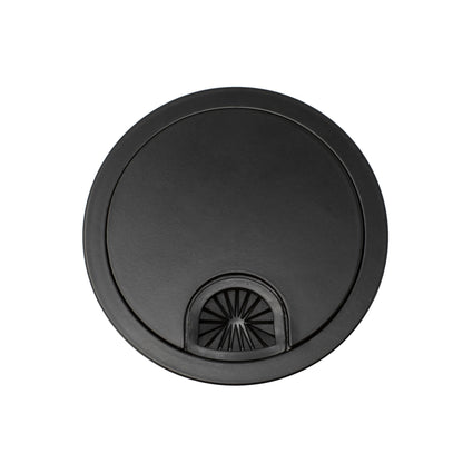 Round Metal Tabletop Grommet black