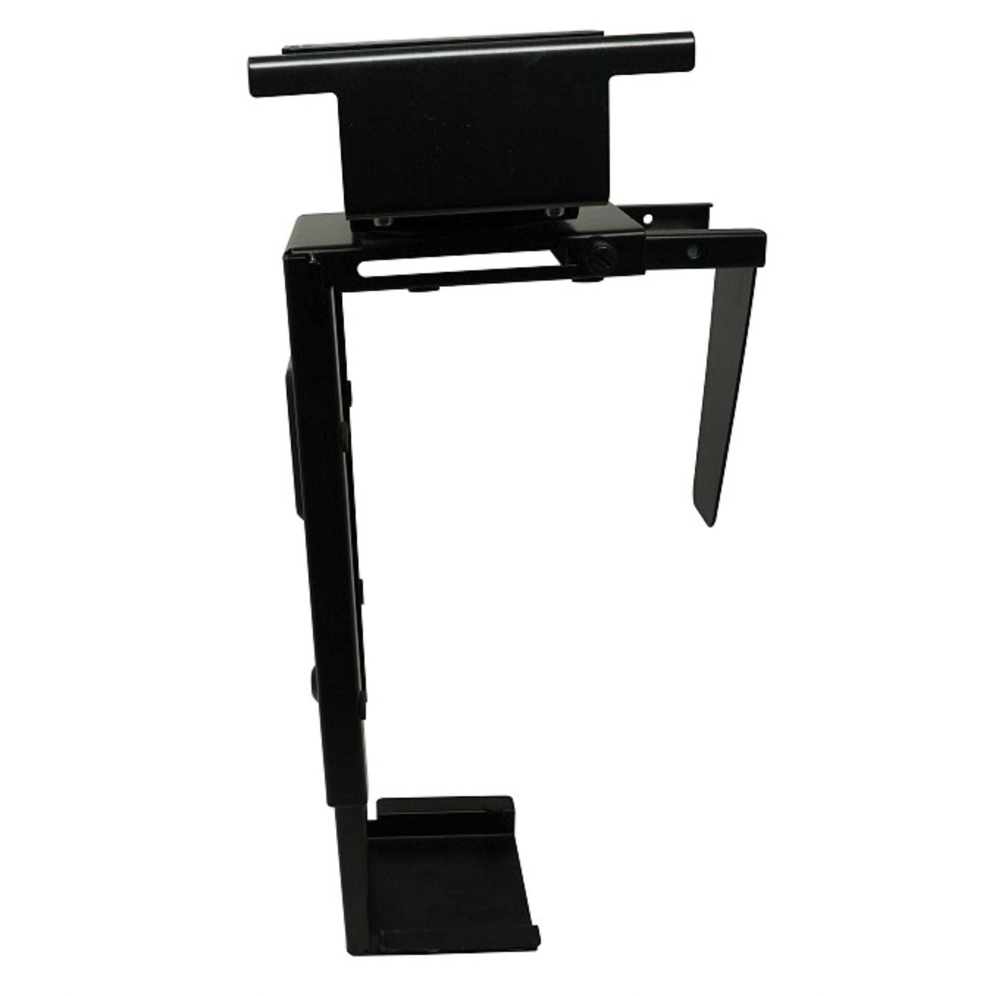 Progrerssive Desk Adjustable CPU Holder and Spacer Kit, pc Desk Mount.  Standing Desk Accessories