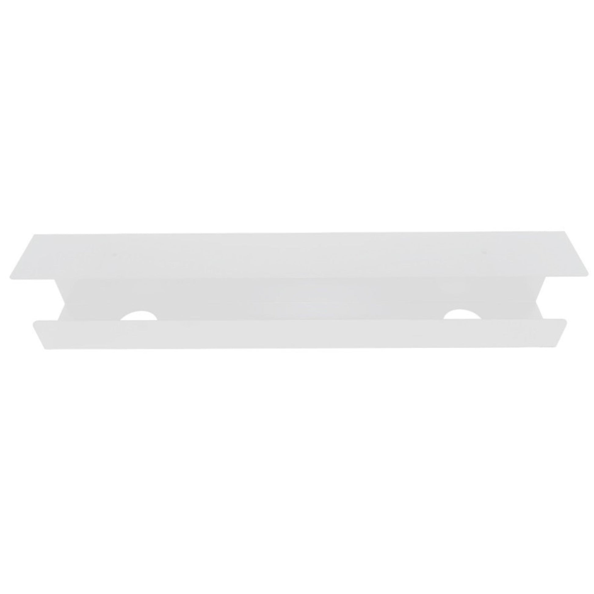 Under Desk Cable Tray Organizer 2 White