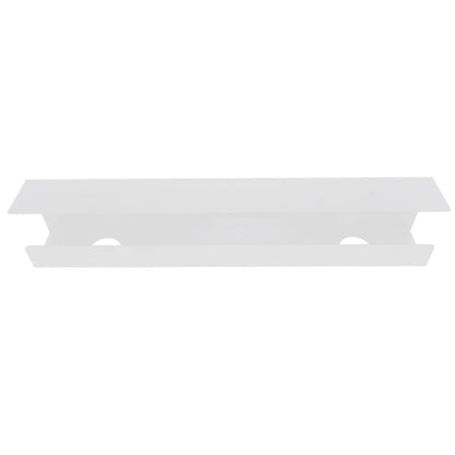 Under Desk Cable Tray Organizer 2 White