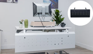 What is the purpose of a modesty panel?