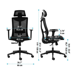 Pro Glyder Chair Infographics #6