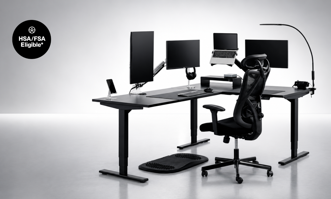 <p>Use your HSA/FSA funds on Progressive Desk</p>