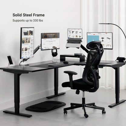 Electric Gaming Corner Desk 72x60