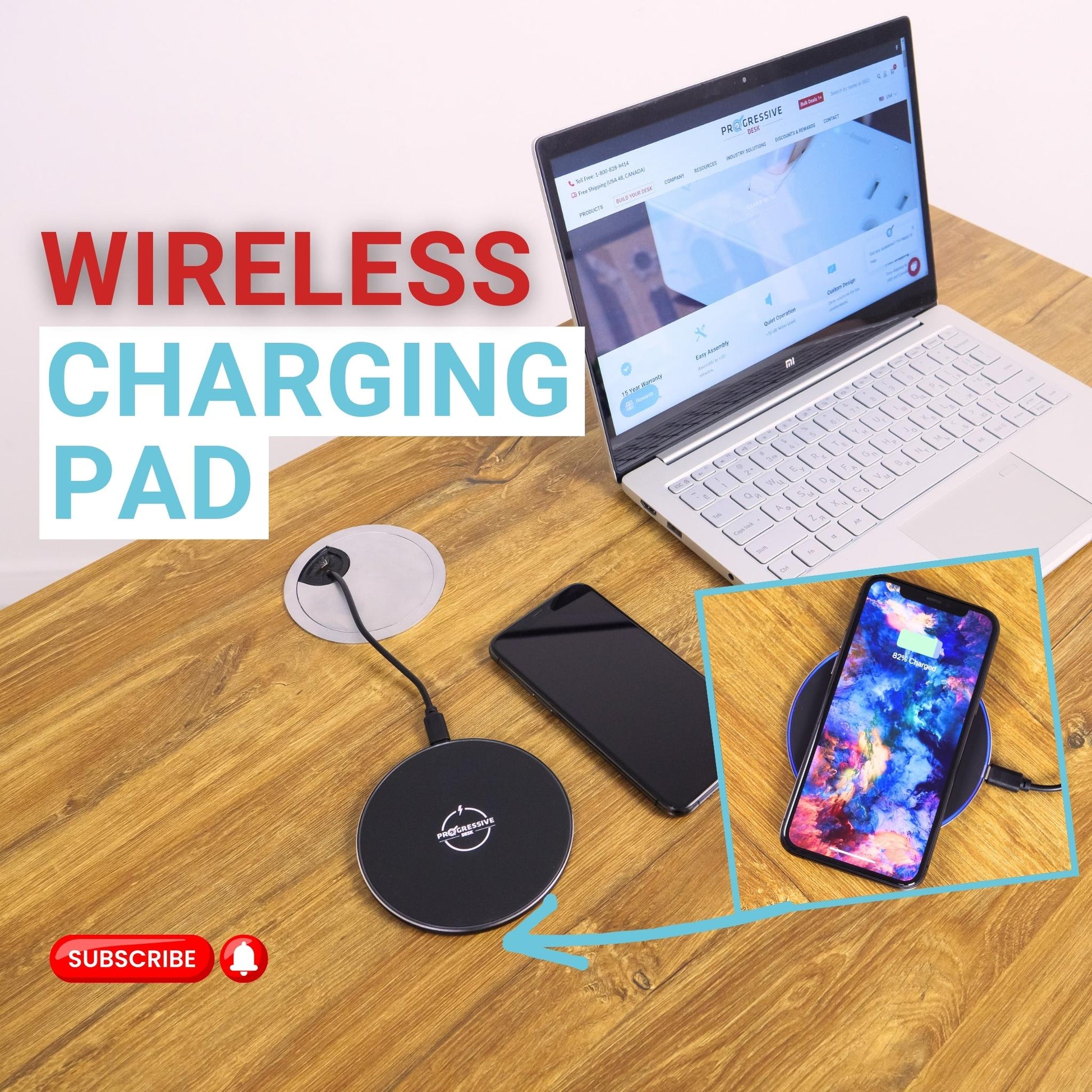 Wireless Charging pad DA-12-Black 