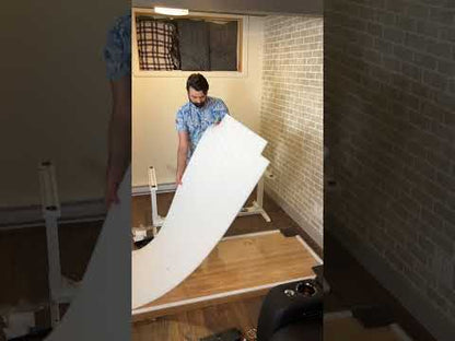 Solo Ryzer Bamboo — The Eco Sit Stand Desk