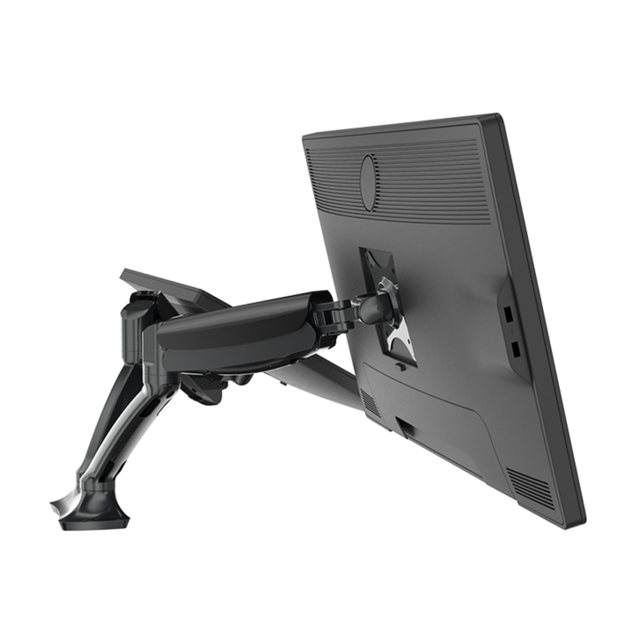 Spring Monitor Holder Dual Gas Spring Monitor Stand - Black – Progressive Desk