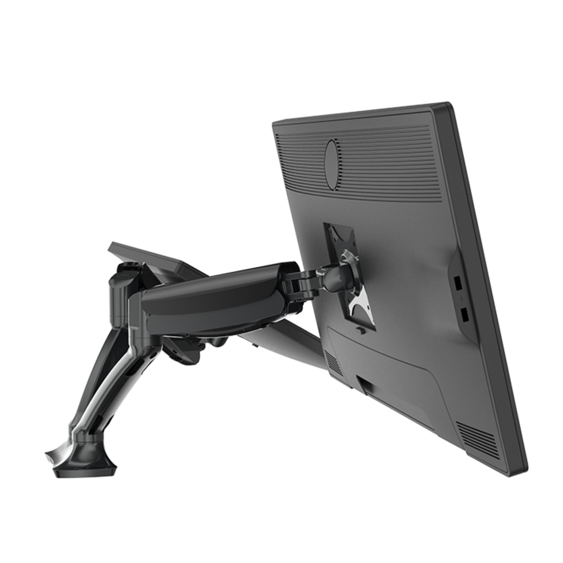 Dual Gas Spring Monitor Stand - Black – Progressive Desk
