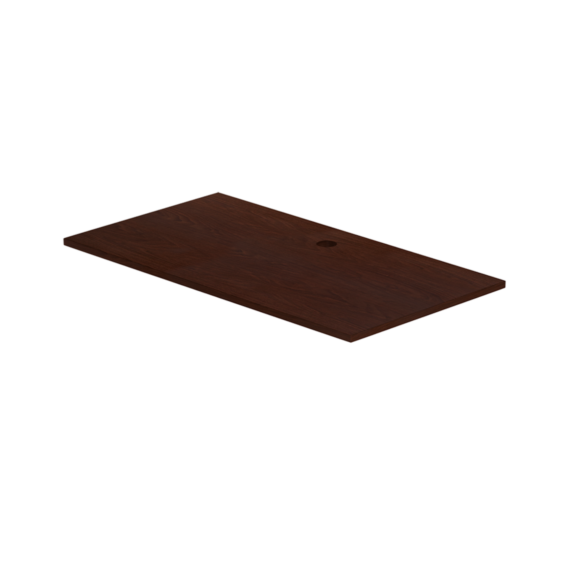 Roasted Walnut Desk Tabletop – Warm Wood Finish – Progressive Desk