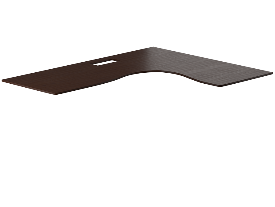 L shaped table top 59 x 59 for corner standing desk dark 44 off